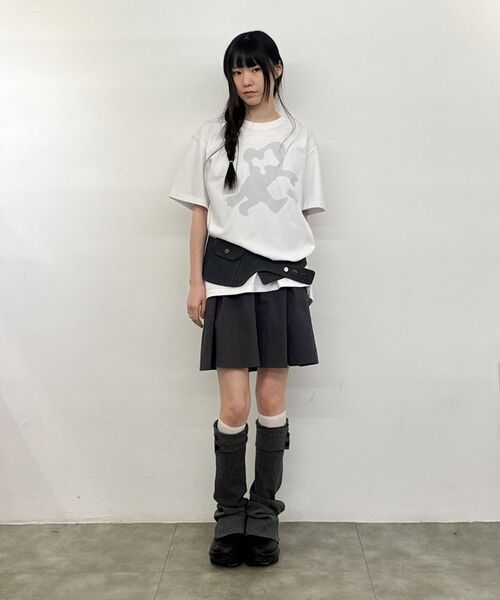 Miseki SEOUL(ミセキソウル)の「Teddy graphic short sleeve WHITE(Tシャツ/カットソー・レディース・その他・OS)」の4枚目の写真
