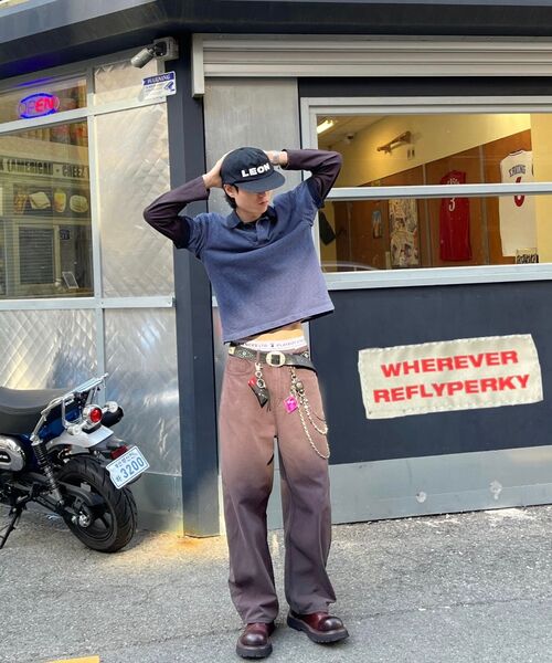 REFLYPERKY(リフライパーキー)の「RE8406 サーフィンカーブドパンツ (ブラウン)(その他パンツ・メンズ・その他・SMALL/L(32)/M(30)/XL(34))」の7枚目の写真