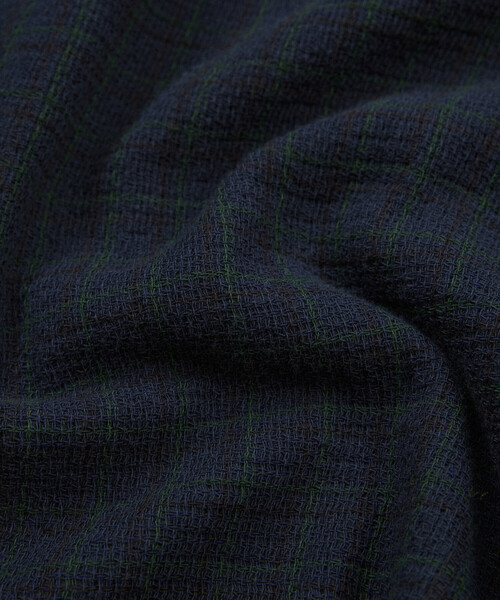 FREAK'S STORE(フリークスストア)の「AUSTRALIAN COTTON オープンカラー チェックシャツ ショートスリーブ/オーストラリアン コットン S/S OC SHT(シャツ/ブラウス・メンズ・ブラック/ベージュ/サックスブルー・LARGE/MEDIUM)」の17枚目の写真