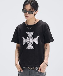 MSG（エムエスジー）の「ヘビーウエイトグラフィックルーズクルーネックTシャツ（Tシャツ/カットソー）」