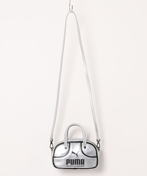 EATME(イートミー)の「【PUMA】1976METALLIC MICROグリップバック(ハンドバッグ・レディース・シルバー・FREE)」の1枚目の写真
