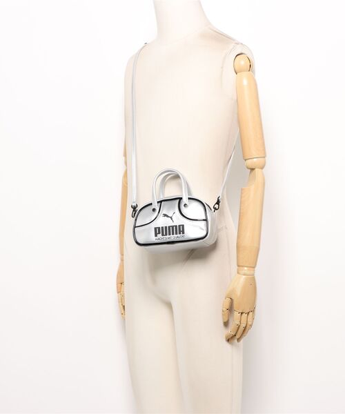 EATME(イートミー)の「【PUMA】1976METALLIC MICROグリップバック(ハンドバッグ・レディース・シルバー・FREE)」の5枚目の写真