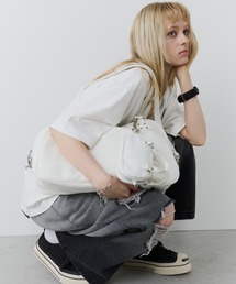 CASPER JOHN AIVER（キャスパージョンアイバー）の「AFF AIVER　デントミディアムボストン（ボストンバッグ）」