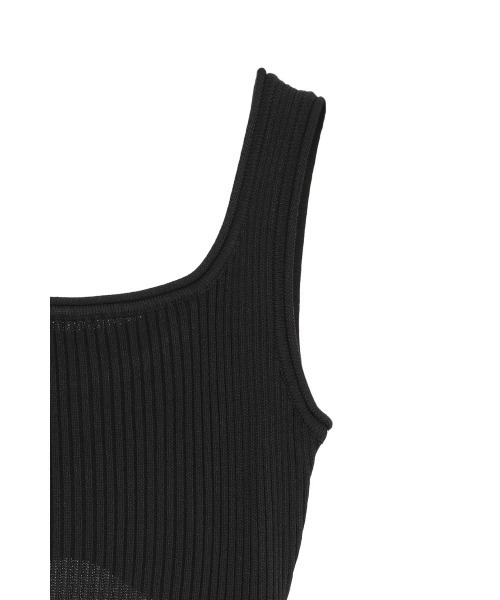CLANE(クラネ)の「BACK OPEN KNIT ONEPIECE(ワンピース・レディース・ブラック・1/2)」の18枚目の写真