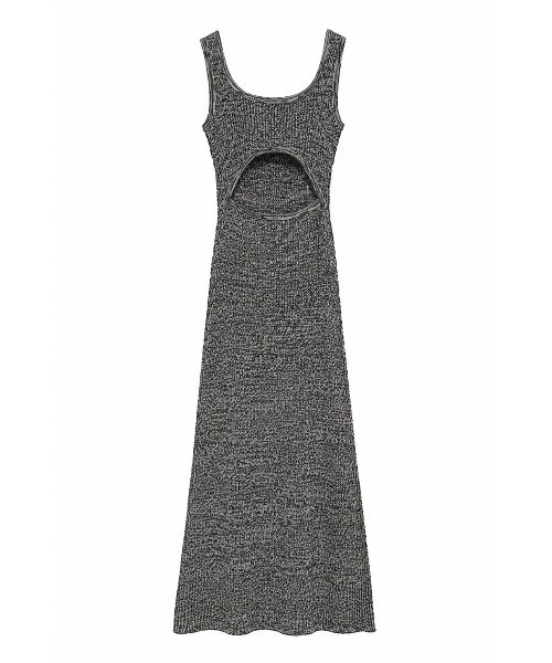 CLANE(クラネ)の「BACK OPEN KNIT ONEPIECE(ワンピース・レディース・ブラック・1/2)」の22枚目の写真