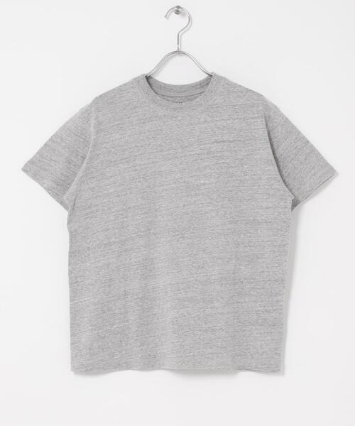 FORK&SPOON(フォークアンドスプーン)の「FORK&SPOON リサイクルコットンショートスリーブTシャツ(Tシャツ/カットソー・レディース・ブラック/グレー系その他/オフホワイト・1)」の10枚目の写真