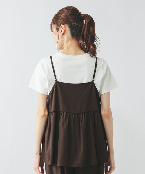 GLOBAL WORK(グローバルワーク)の「さらさらリラックスキャミ*パンツSET/636257(その他パンツ・レディース・ブラック/ブラック系/ブラウン・M/L)」の22枚目の写真
