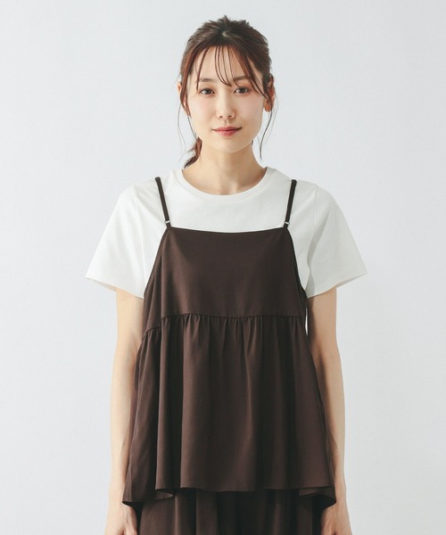 GLOBAL WORK(グローバルワーク)の「さらさらリラックスキャミ*パンツSET/636257(その他パンツ・レディース・ブラック/ブラック系/ブラウン・M/L)」の20枚目の写真