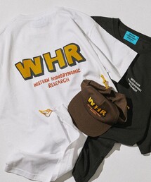 WESTERN HYDRODYNAMIC RESEARCH（ウェスタンハイドロダイナミックリサーチ）の「WESTERN HYDRODYNAMIC RESEARCH/ウェスタン ハイドロダイナミック リサーチ 別注 WOBBLY WORKER バックプリント Tシャツ（Tシャツ/カットソー）」