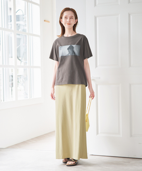 U by SPICK&SPAN（ユーバイスピックアンドスパン）の「TRICOMER/トリコメル PIERROT LE FOU-2 TEE（Tシャツ/カットソー・レディース・ブラック系その他・FREE）」の3枚目の写真