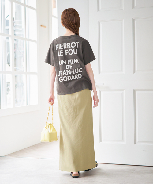 U by SPICK&SPAN（ユーバイスピックアンドスパン）の「TRICOMER/トリコメル PIERROT LE FOU-2 TEE（Tシャツ/カットソー・レディース・ブラック系その他・FREE）」の5枚目の写真