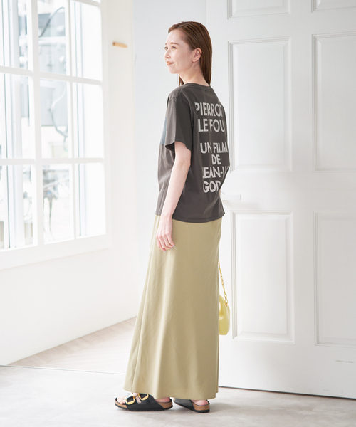 U by SPICK&SPAN（ユーバイスピックアンドスパン）の「TRICOMER/トリコメル PIERROT LE FOU-2 TEE（Tシャツ/カットソー・レディース・ブラック系その他・FREE）」の6枚目の写真