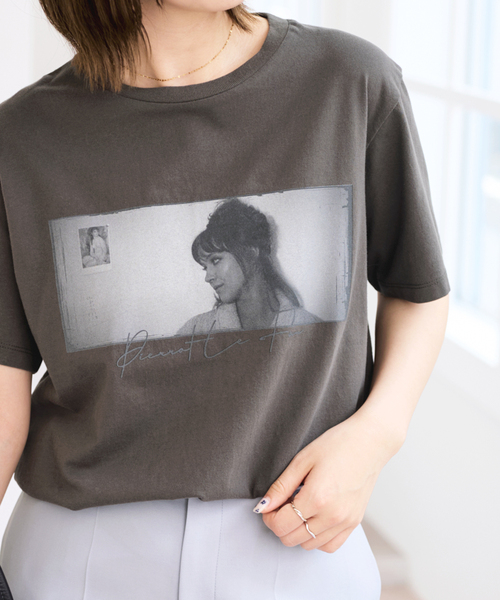 U by SPICK&SPAN（ユーバイスピックアンドスパン）の「TRICOMER/トリコメル PIERROT LE FOU-2 TEE（Tシャツ/カットソー・レディース・ブラック系その他・FREE）」の8枚目の写真