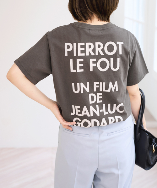 U by SPICK&SPAN（ユーバイスピックアンドスパン）の「TRICOMER/トリコメル PIERROT LE FOU-2 TEE（Tシャツ/カットソー・レディース・ブラック系その他・FREE）」の11枚目の写真