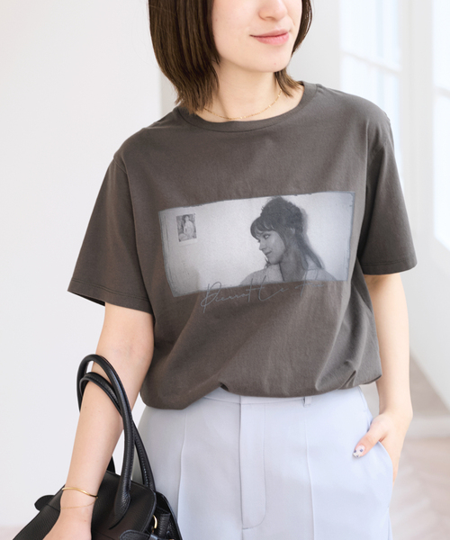 U by SPICK&SPAN（ユーバイスピックアンドスパン）の「TRICOMER/トリコメル PIERROT LE FOU-2 TEE（Tシャツ/カットソー・レディース・ブラック系その他・FREE）」の12枚目の写真