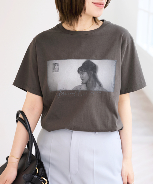 U by SPICK&SPAN（ユーバイスピックアンドスパン）の「TRICOMER/トリコメル PIERROT LE FOU-2 TEE（Tシャツ/カットソー・レディース・ブラック系その他・FREE）」の14枚目の写真