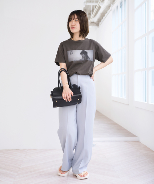U by SPICK&SPAN（ユーバイスピックアンドスパン）の「TRICOMER/トリコメル PIERROT LE FOU-2 TEE（Tシャツ/カットソー・レディース・ブラック系その他・FREE）」の17枚目の写真