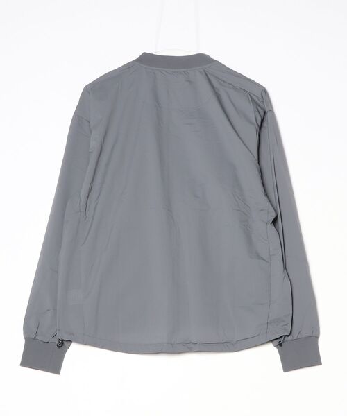 Lafayette(ラファイエット)の「タヌキ【TANNUKI】- ウインドブルゾン MA-1【Sato Wind Blouson Sesami Grey 121TA7P2】(ブルゾン・メンズ・グレー・S)」の3枚目の写真