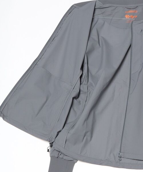 Lafayette(ラファイエット)の「タヌキ【TANNUKI】- ウインドブルゾン MA-1【Sato Wind Blouson Sesami Grey 121TA7P2】(ブルゾン・メンズ・グレー・S)」の4枚目の写真