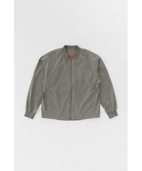 Lafayette(ラファイエット)の「タヌキ【TANNUKI】- ウインドブルゾン MA-1【Sato Wind Blouson Sesami Grey 121TA7P2】(ブルゾン・メンズ・グレー・S)」の1枚目の写真