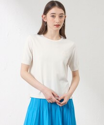 amaca | 【接触冷感･UV対策】ロゴ入りニットT(ニット/セーター)