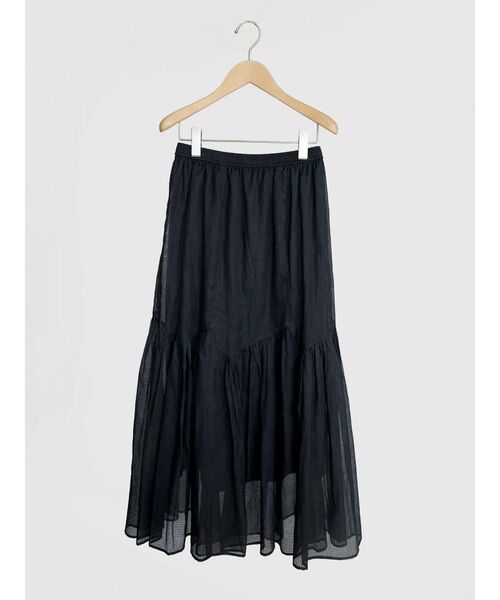 FIKA.（フィーカ）の「Sheer check tiered skirt（スカート・レディース・ブラック/アイボリー・MEDIUM）」の15枚目の写真