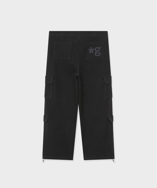 GRUNDEN(グルンデン)の「DOUBLE POCKET CARGO PANTS (BLACK-BROWN)(その他パンツ・レディース・その他・OS)」の5枚目の写真