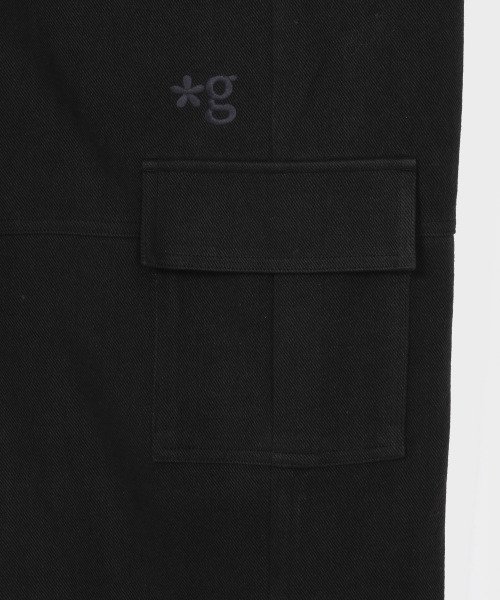 GRUNDEN(グルンデン)の「DOUBLE POCKET CARGO PANTS (BLACK-BROWN)(その他パンツ・レディース・その他・OS)」の4枚目の写真