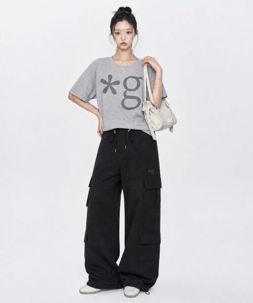 GRUNDEN(グルンデン)の「DOUBLE POCKET CARGO PANTS (BLACK-BROWN)(その他パンツ・レディース・その他・OS)」の7枚目の写真