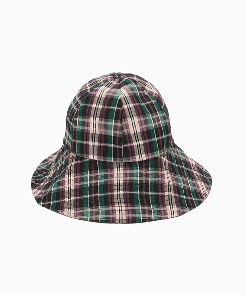 CONTROL FREAK / CTFK（コントロールフリーク）の「CONTROL FREAK(コントロールフリーク)丸天サッカーHAT（ハット・レディース・ブラック/チェック/ベージュ・FREE）」の8枚目の写真