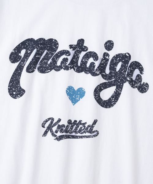 KNITTED(ニッティド)の「Mataiga クロップTシャツ ホワイト(Tシャツ/カットソー・メンズ・その他・MEDIUM/LARGE/X-LARGE)」の4枚目の写真
