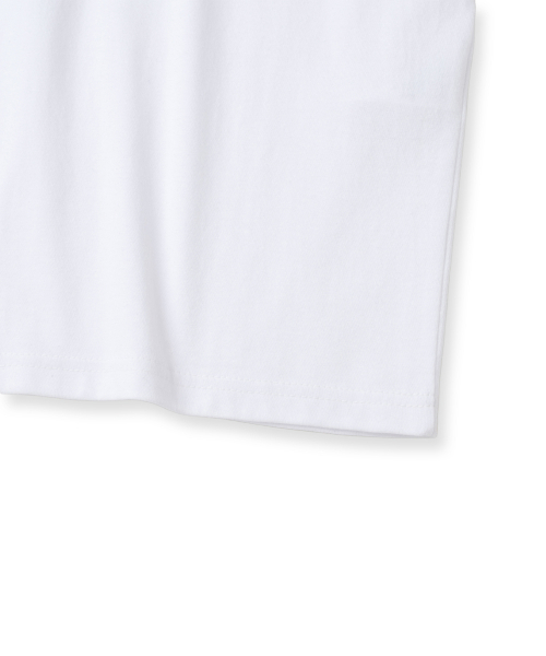 KNITTED(ニッティド)の「Mataiga クロップTシャツ ホワイト(Tシャツ/カットソー・メンズ・その他・MEDIUM/LARGE/X-LARGE)」の6枚目の写真