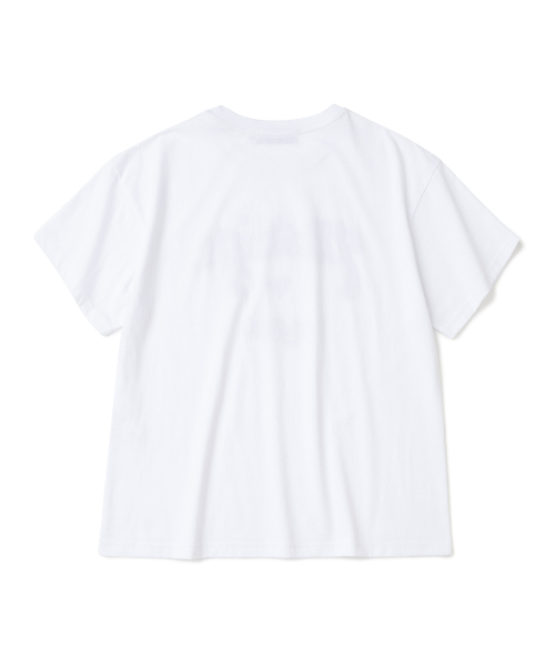 KNITTED(ニッティド)の「Mataiga クロップTシャツ ホワイト(Tシャツ/カットソー・メンズ・その他・MEDIUM/LARGE/X-LARGE)」の8枚目の写真