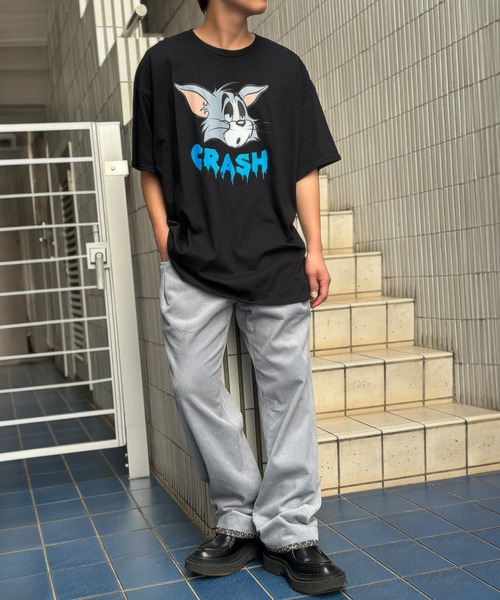 MILKBOY(ミルクボーイ)の「TOM&JERRY CRASH Tシャツ(Tシャツ/カットソー・レディース・A/B・M/L/XL)」の5枚目の写真