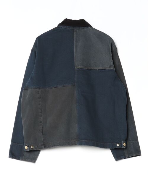 THRIFTY LOOK(スリフティールック)の「THRIFTY LOOK / スリフティールック CARHARTT DENIM ACTIVE JACKET カーハート デニム リメイク アクティブジャケット(ブルゾン・メンズ・ブラック・LARGE)」の15枚目の写真