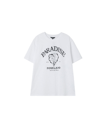 オーバーサイズヴィンテージプリント半袖Tシャツ AS2CT468