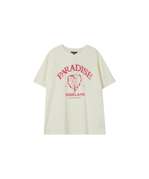 オーバーサイズヴィンテージプリント半袖Tシャツ AS2CT468