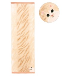 JELLY BEANS（ジェリービーンズ）の「Uchinoko mate にゃんこシリーズ　毛並みロングフェイスタオル(155-64005)（タオル）」