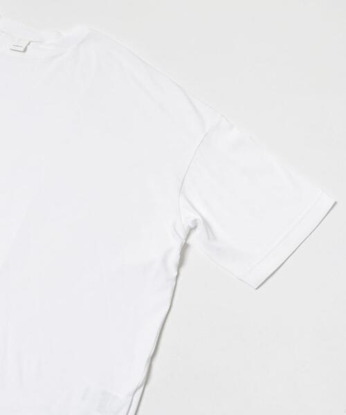 かぐれ(カグレ)の「ハイツイストコットン半袖Tシャツ(Tシャツ/カットソー・レディース・チャコールグレー/オフホワイト/ブラック・FREE)」の16枚目の写真