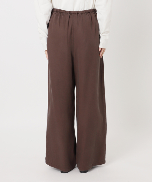 SLOBE IENA(スローブイエナ)の「《シリーズあり/セットアップ可/追加》製品染め イージーパンツ(その他パンツ・レディース・グレー/ブラウン・36/38)」の3枚目の写真
