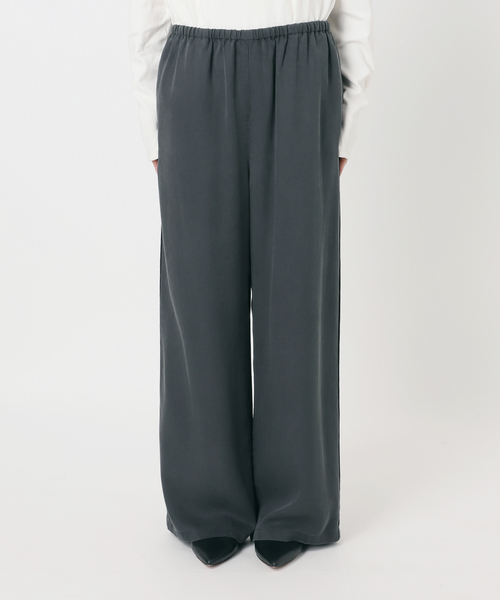 SLOBE IENA(スローブイエナ)の「《シリーズあり/セットアップ可/追加》製品染め イージーパンツ(その他パンツ・レディース・グレー/ブラウン・36/38)」の20枚目の写真