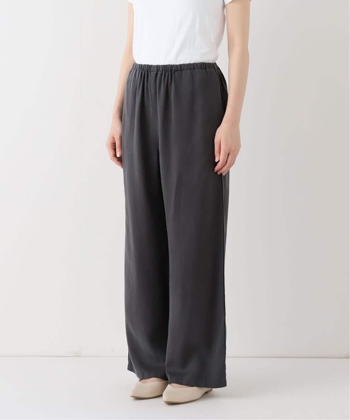 SLOBE IENA(スローブイエナ)の「《シリーズあり/セットアップ可/追加》製品染め イージーパンツ(その他パンツ・レディース・グレー/ブラウン・36/38)」の22枚目の写真