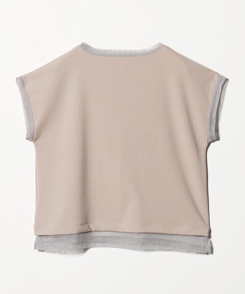A DAY IN THE LIFE UNITED ARROWS(アデイインザライフユナイテッドアローズ)の「チュールバインダー カットソー <A DAY IN THE LIFE>(Tシャツ/カットソー・レディース・ダークグレー/ベージュ/オフホワイト・FREE)」の17枚目の写真