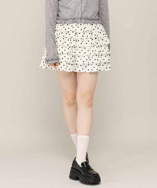 Heather(ヘザー)の「アソートボリュームフリルショートパンツ 1046956(その他パンツ・レディース・ブラック/ドット・FREE)」の7枚目の写真