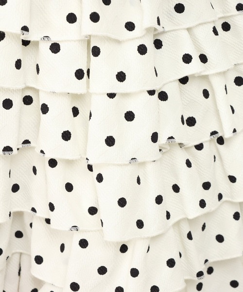 Heather(ヘザー)の「アソートボリュームフリルショートパンツ 1046956(その他パンツ・レディース・ブラック/ドット・FREE)」の8枚目の写真