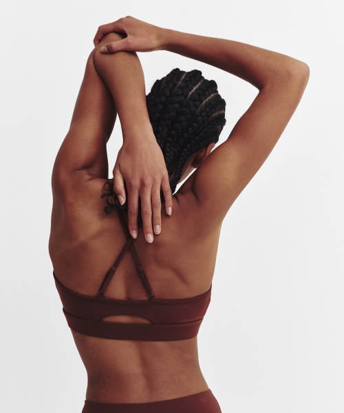 MENASOO(ミナス)の「Cross Strap Bra Top(チューブトップ・レディース・ブラウン/カーキ/ブラック・MEDIUM/LARGE/SMALL)」の5枚目の写真