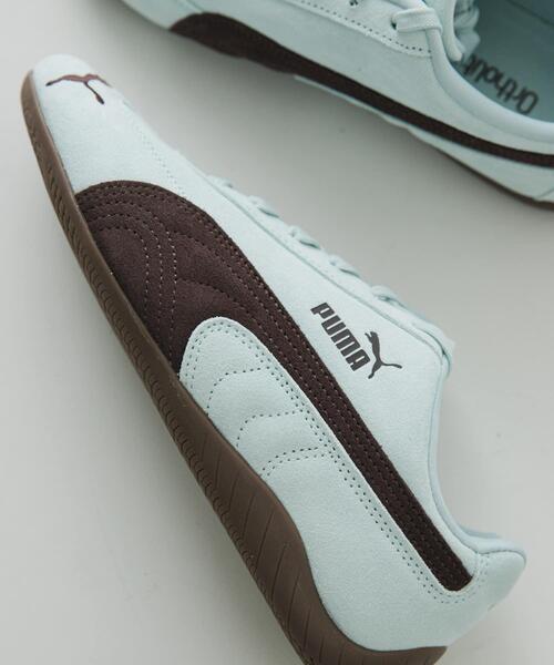 PUMA(プーマ)の「PUMA SPEEDCAT OG(スニーカー・レディース・ライトブルー/ブラウン・23.5/24/25/24.5)」の6枚目の写真