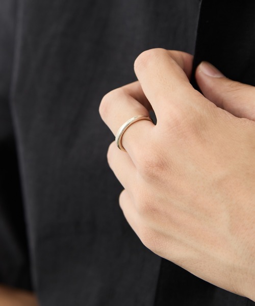 GARNI（ガルニ）の「【GARNI/ガルニ】Narrow Ring-No.12（リング・メンズ・シルバー・17号/19号）」の2枚目の写真