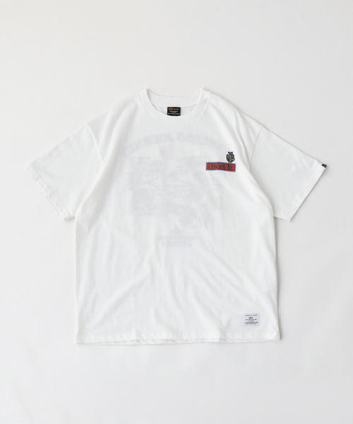 Alpha Industries（アルファインダストリーズ）の「ALPHA INDUSTRIES / アルファ インダストリーズ ENDLESS JOURNEY T-SHIRT（Tシャツ/カットソー・メンズ・ネイビー/チャコールグレー/ホワイト・LARGE/MEDIUM/X-LARGE）」の2枚目の写真