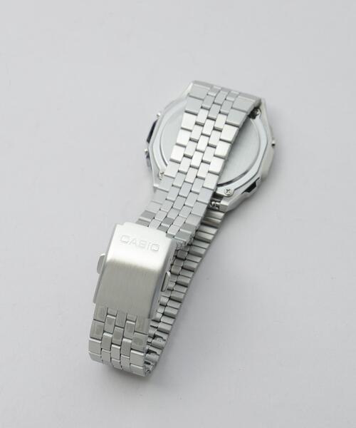 NANO universe(ナノユニバース)の「CASIO/A1000A-7JF(アナログ腕時計・メンズ・シルバー・FREE)」の2枚目の写真